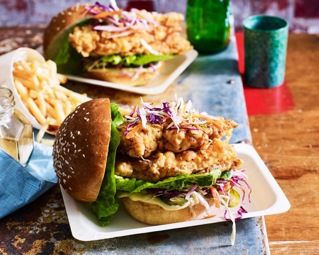 Buttermilk Fried Chicken Burger