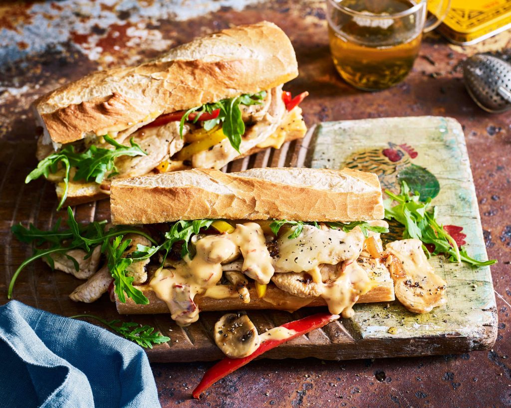 Gourmet Chicken Steak Sandwich