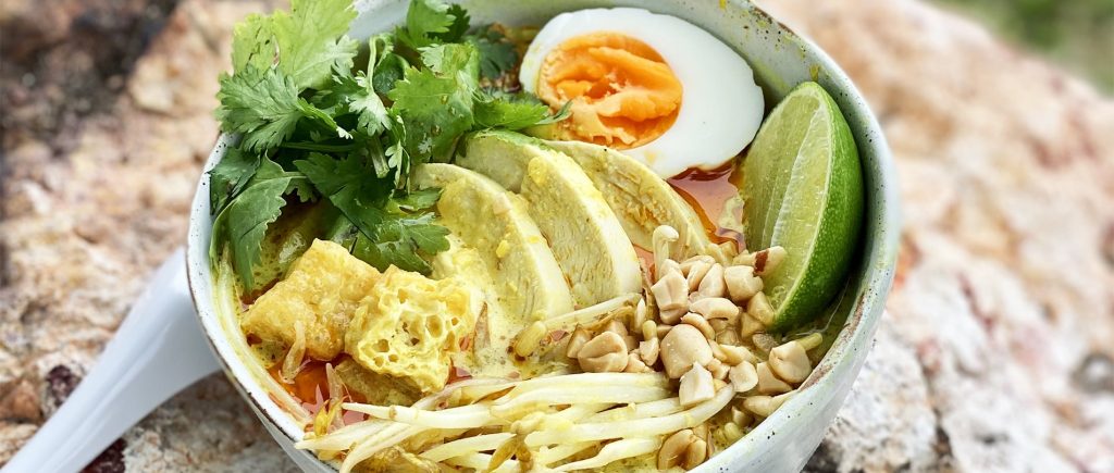 Coconut Chicken Laksa