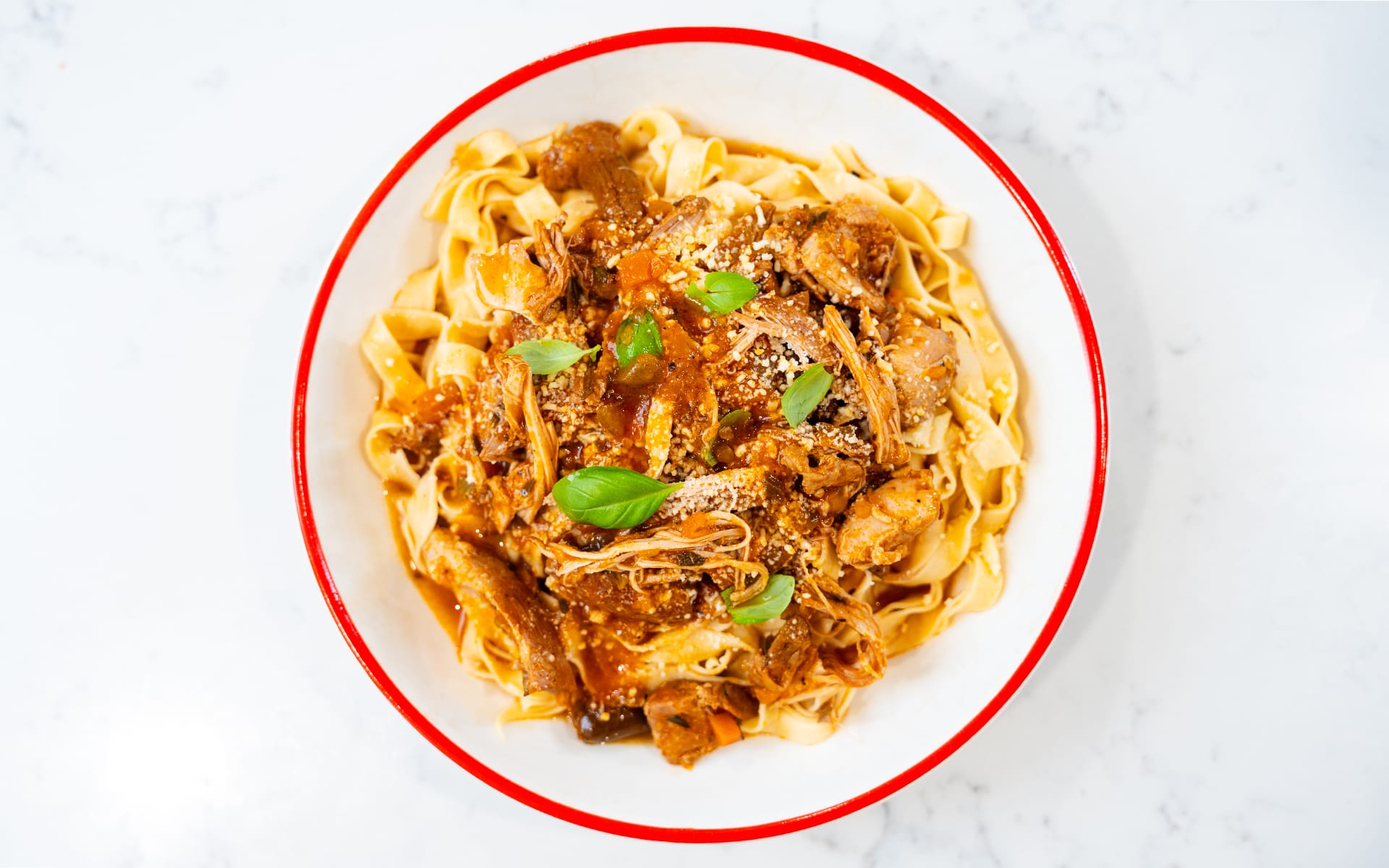 Chicken Ragu with Homemade Pappardelle | Lilydale Free Range